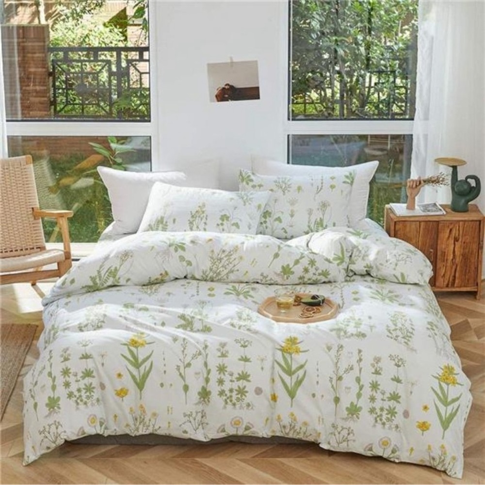 NEW  Botanical 3 pc Comforter Set
